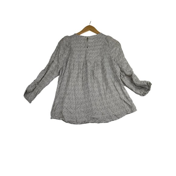 Lucky‎ Brand Long Sleeve Blouse sz Medium Multicolor - Picture 4 of 6